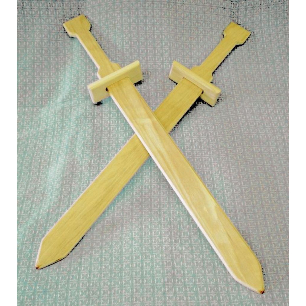 Mainan PEDANG SAMURAI bambu, natural pedang mainan latihan pedang mainan