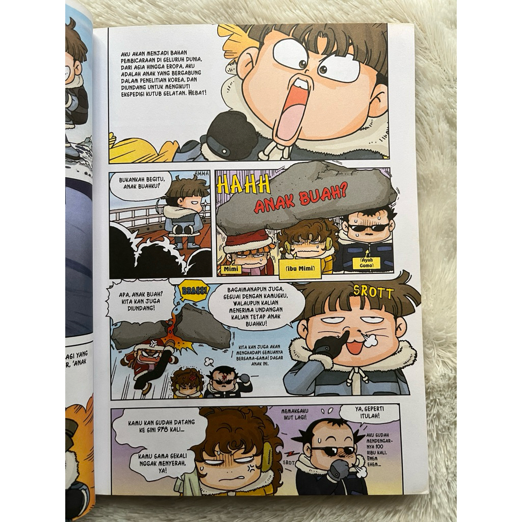 Buku Komik Pengetahuan Science Comic Survival Antarctic - ORIGINAL