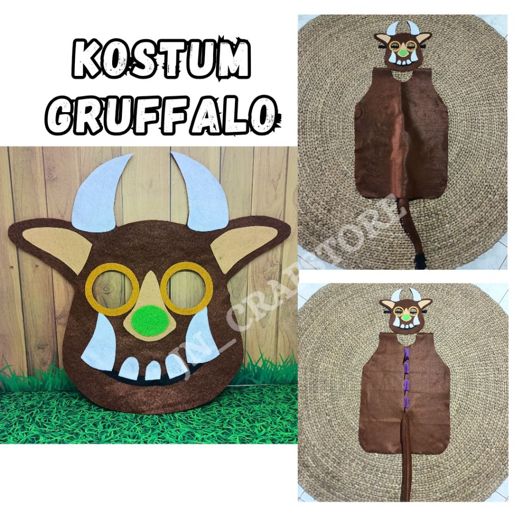 KOSTUM GRUFFALO FLANEL
