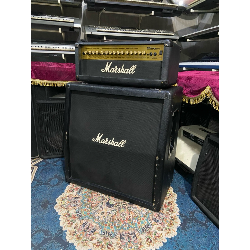 Head Cabinet Marshall MG100HDFX MG412A