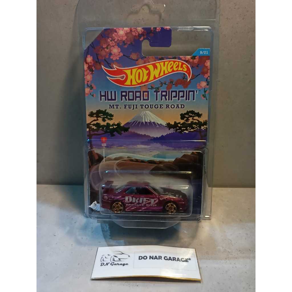 Hotwheels HW Road Trippin’ (Mt. Fuji Touge Road)  – Nissan Skyline GT-R (R34)