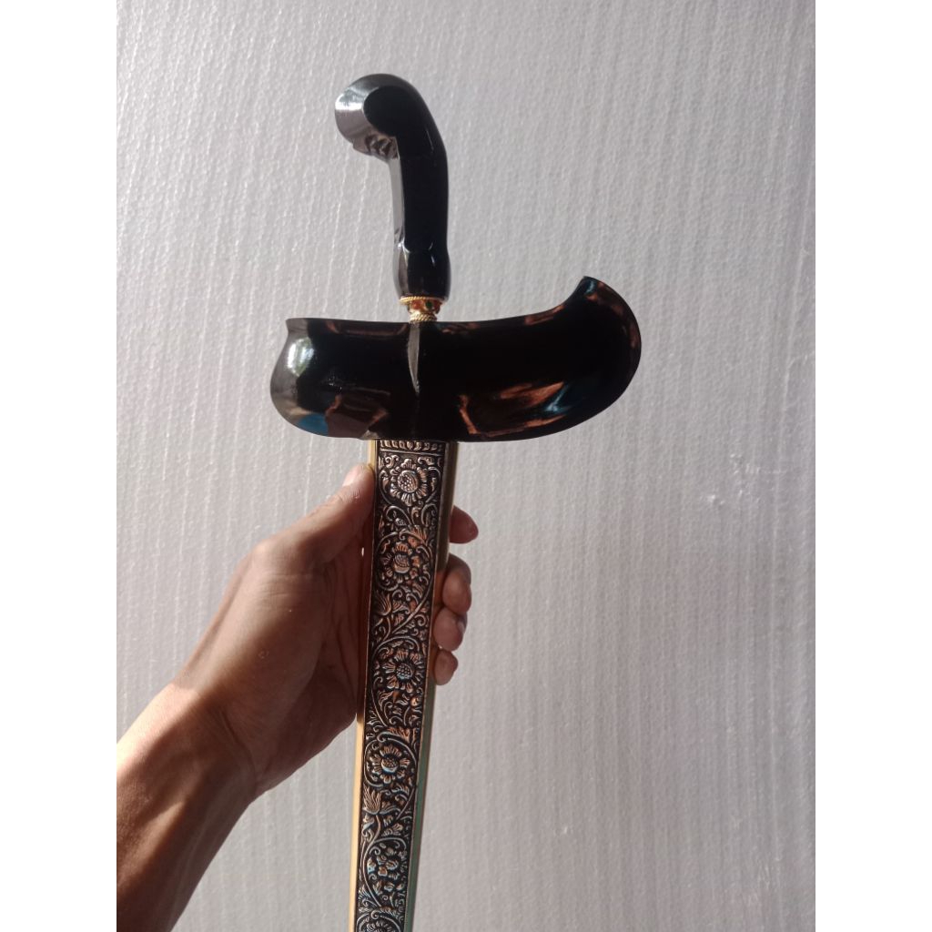 warangka keris gayaman solo hitam sandangan komplit pendok slorok