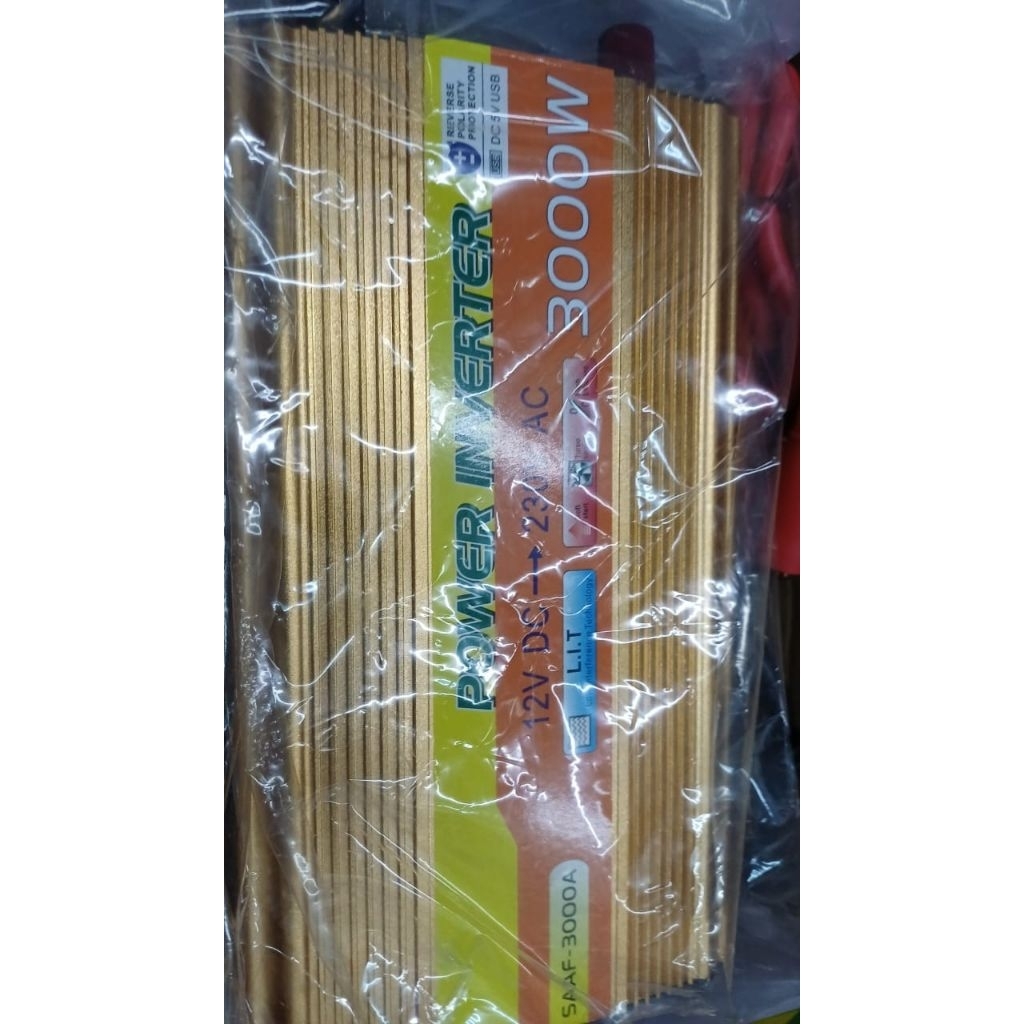 Inverter top jaya DC ke AC Pure Sine Wave 3000 Watt DC 12V Power Inventer 3000W