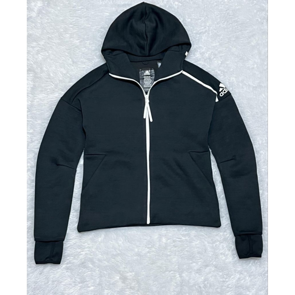 zipper adidas zne hitam