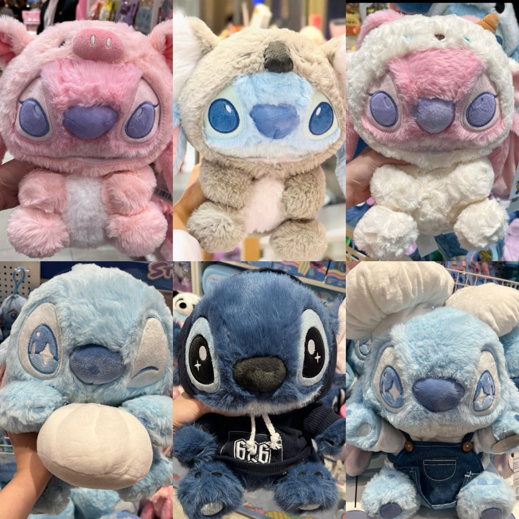 Boneka Miniso - Stitch & Angel