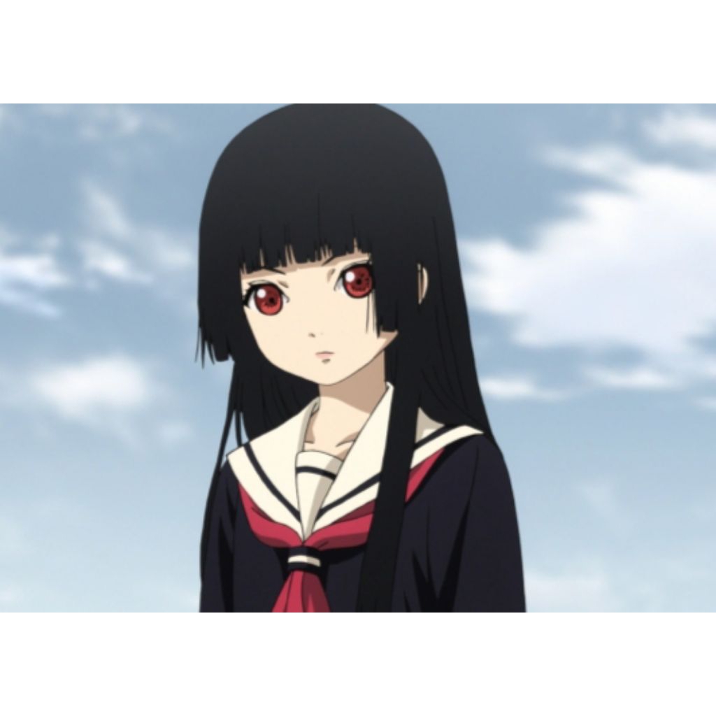 wig hitam panjang freebrand enmai ai