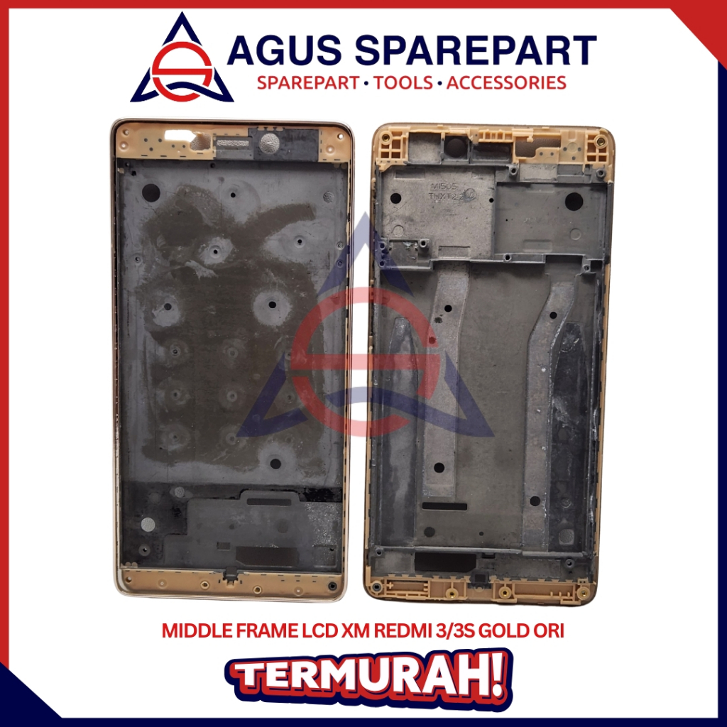 MIDDLE FRAME LCD XIAOMI REDMI 3 / REDMI 3S ORI / DUDUKAN LCD