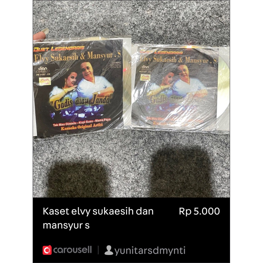 kaset Elvi Sukaesih dan Mansyur S