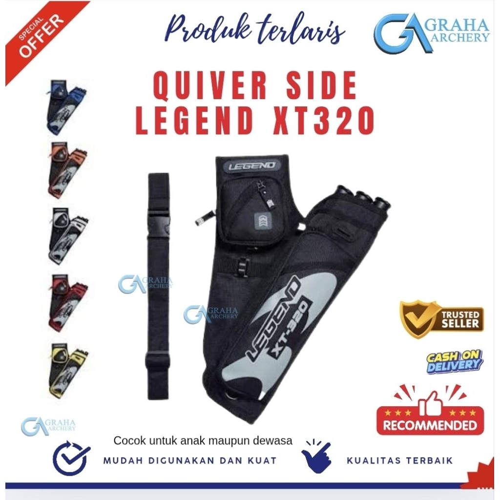 QUIVER SIDE 3 TUBE LEGEND XT320 PANAHAN