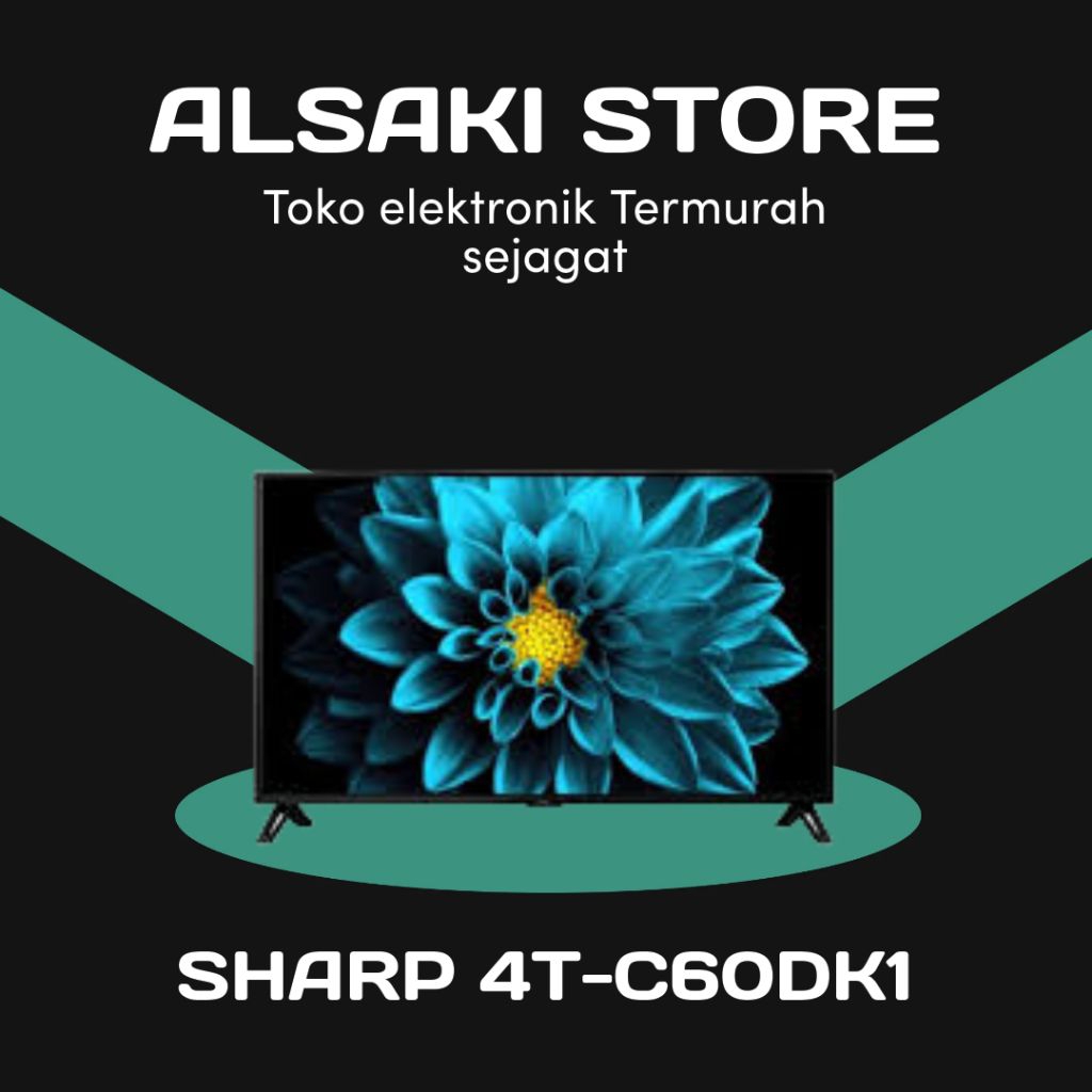 SHARP LED TV 60DK1/4T-C60DK1/4T C60DK1 4K ANDROID TV 60 inch