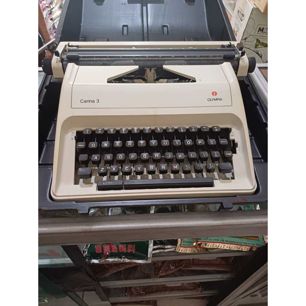 Bekas Preloved Mesin Tik Olympia Carina 3 Manual 16 inch HARGA BISA NEGO Mesin Ketik Carina 3 Tanpa 