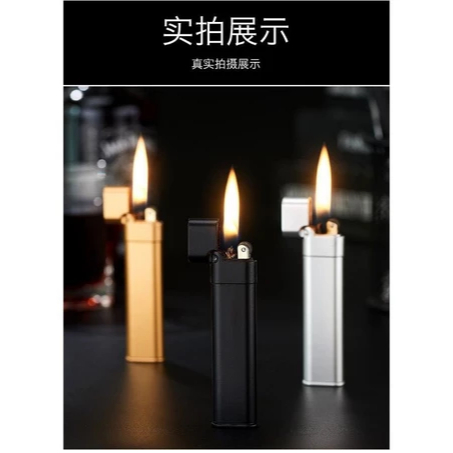 korek mancis YB1 mancis korek api klasik sumbu minyak vintage oil lighter slim