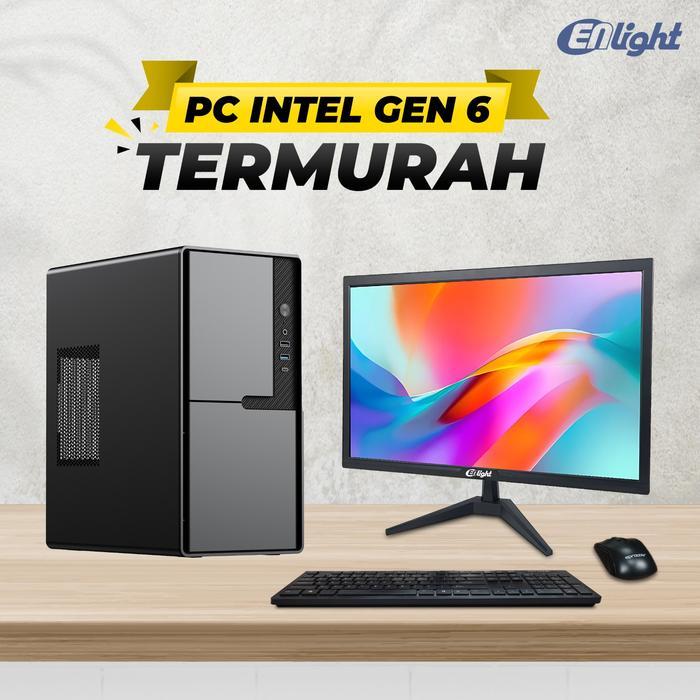 PC Office ENlight i3 6100/8GB/256 - Mini PC Murah i3 6100