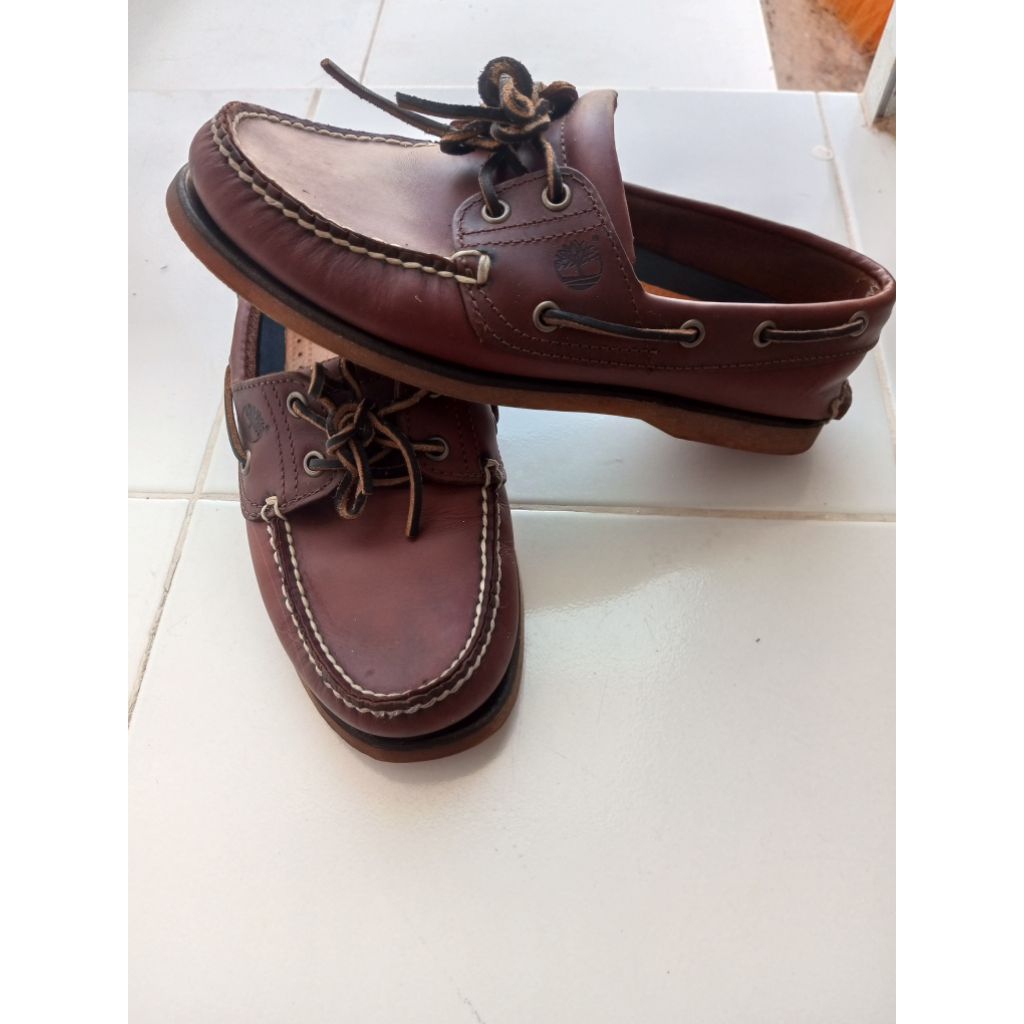 sepatu timberland kulit