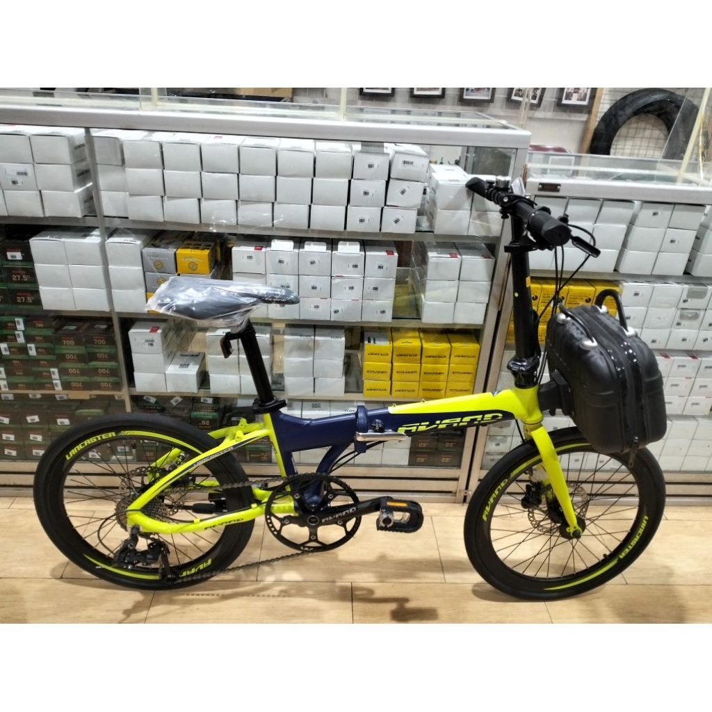 Sepeda Lipat Avand Lancaster 20 Inch Alloy Rem Hidrolik 10 Speed