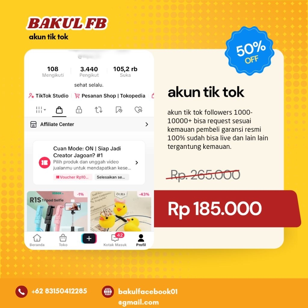 akun tik tok