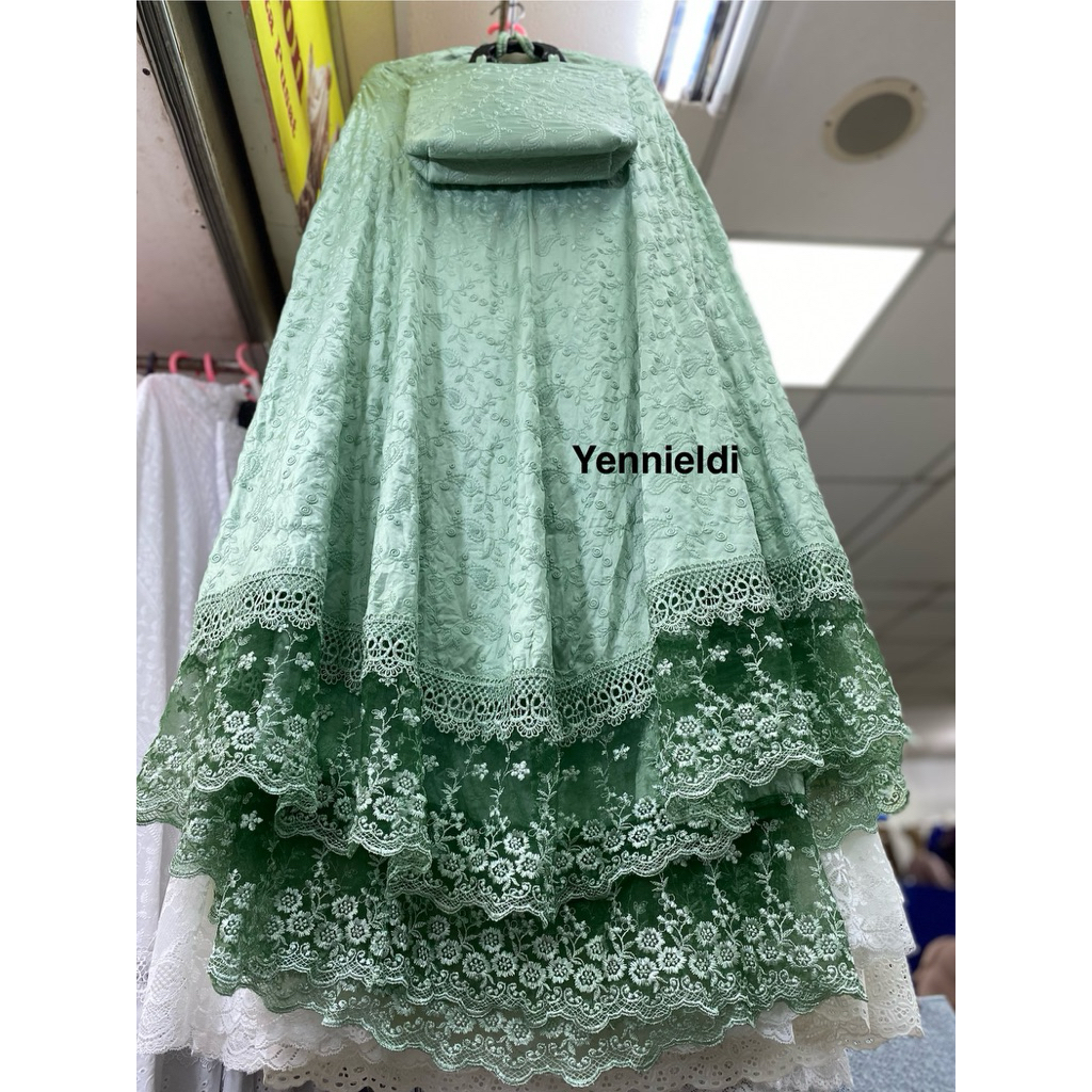 mukena sutra Paris premium ukuran jumbo