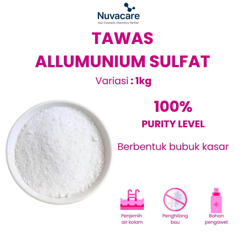 Tawas Bubuk / Aluminium Sulfat Powder
