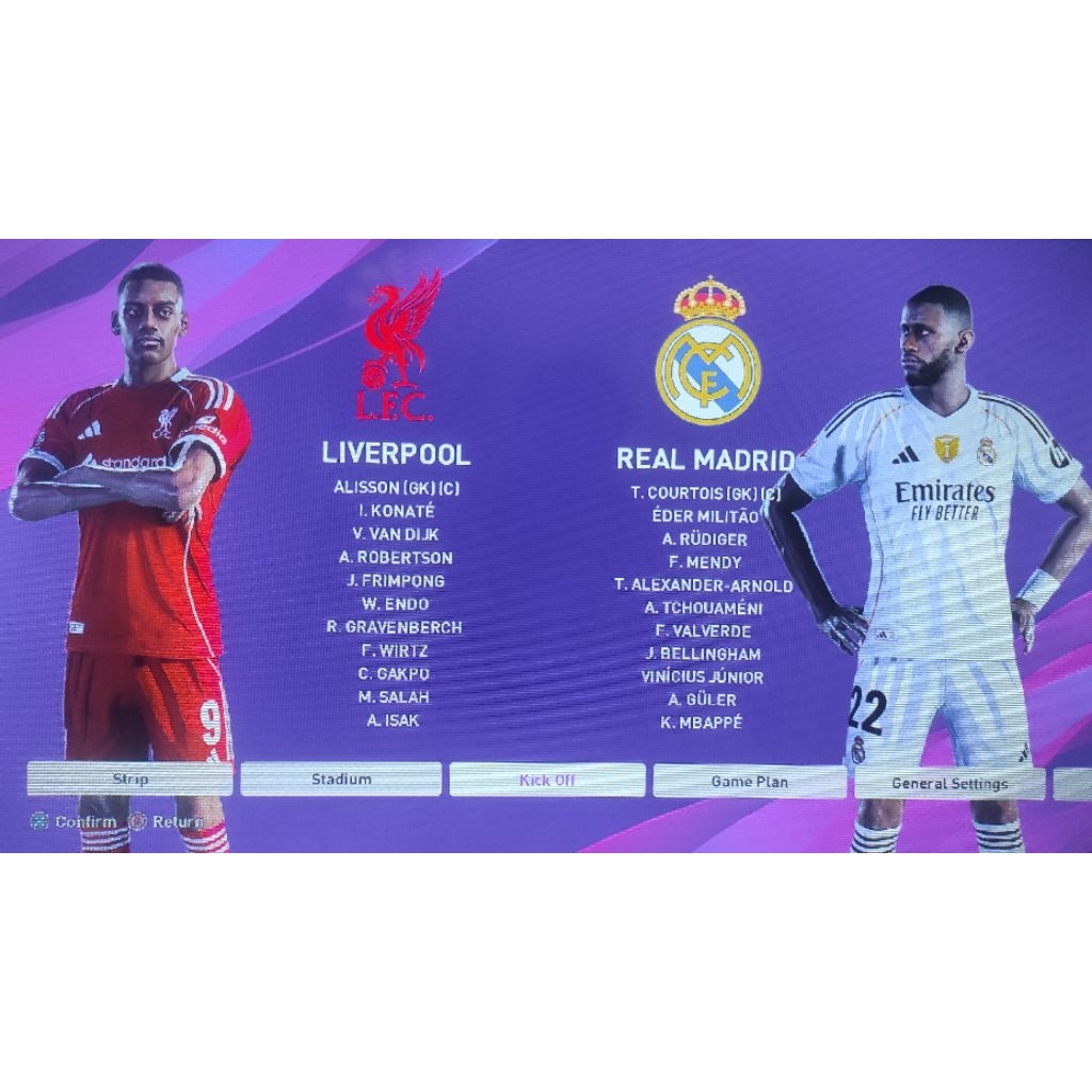 OPTION FILE PES 2020 SUMMER 2026