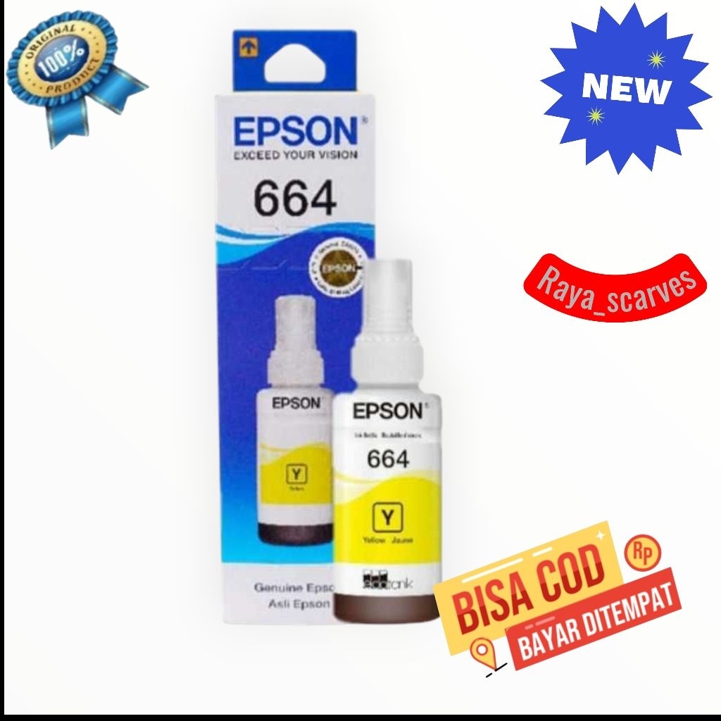 tinta Epson 664 original tinta printer Epson ll tinta printer ll tinta Epson original