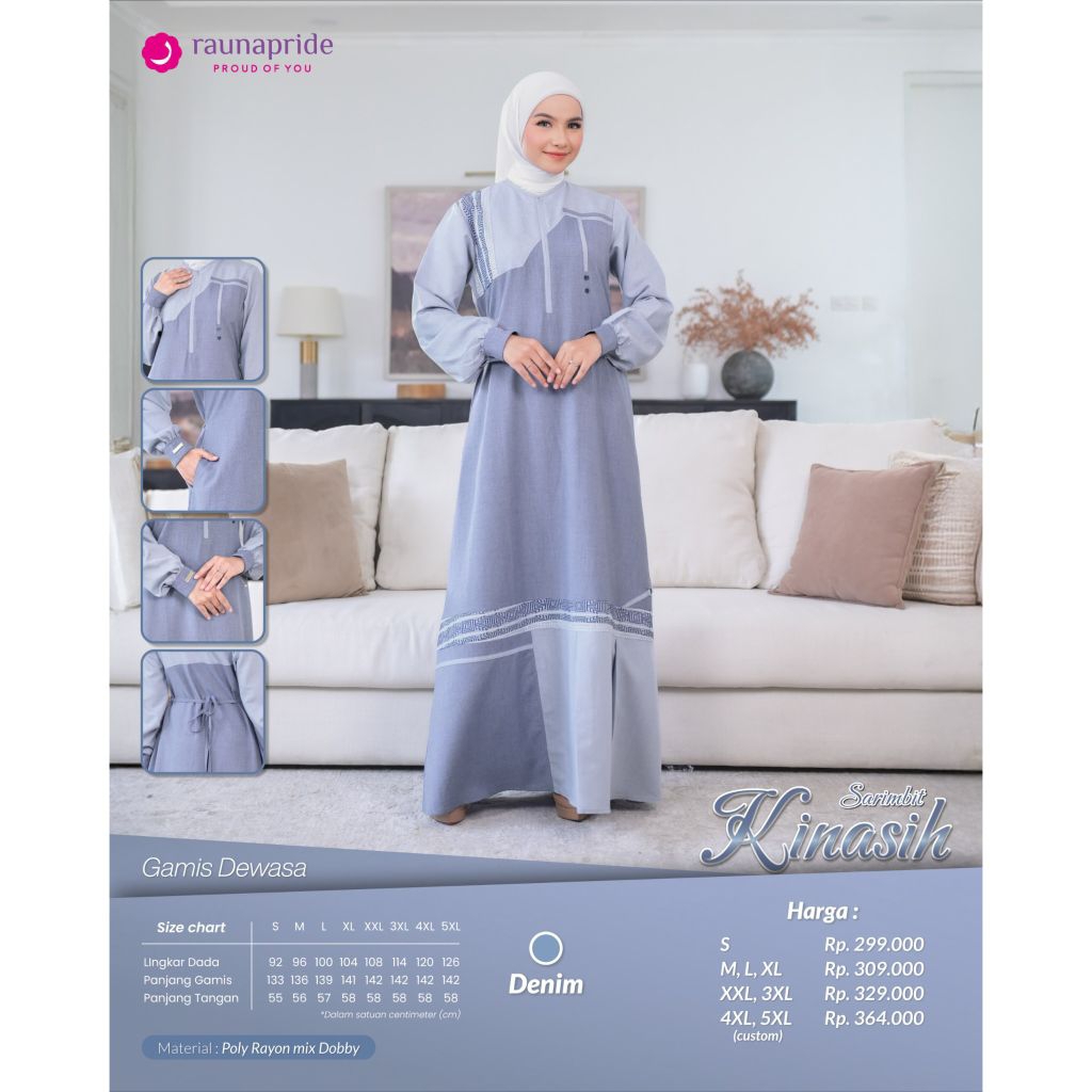 Gamis Raunapride Sarimbit Kinasih