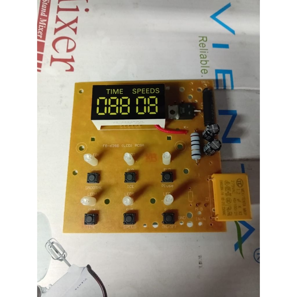 SPAREPART VIENTA (SMART BLENDER ICE) - MODUL DISPLAY / LCD BOARD MESIN SMART BLENDER VIENTA