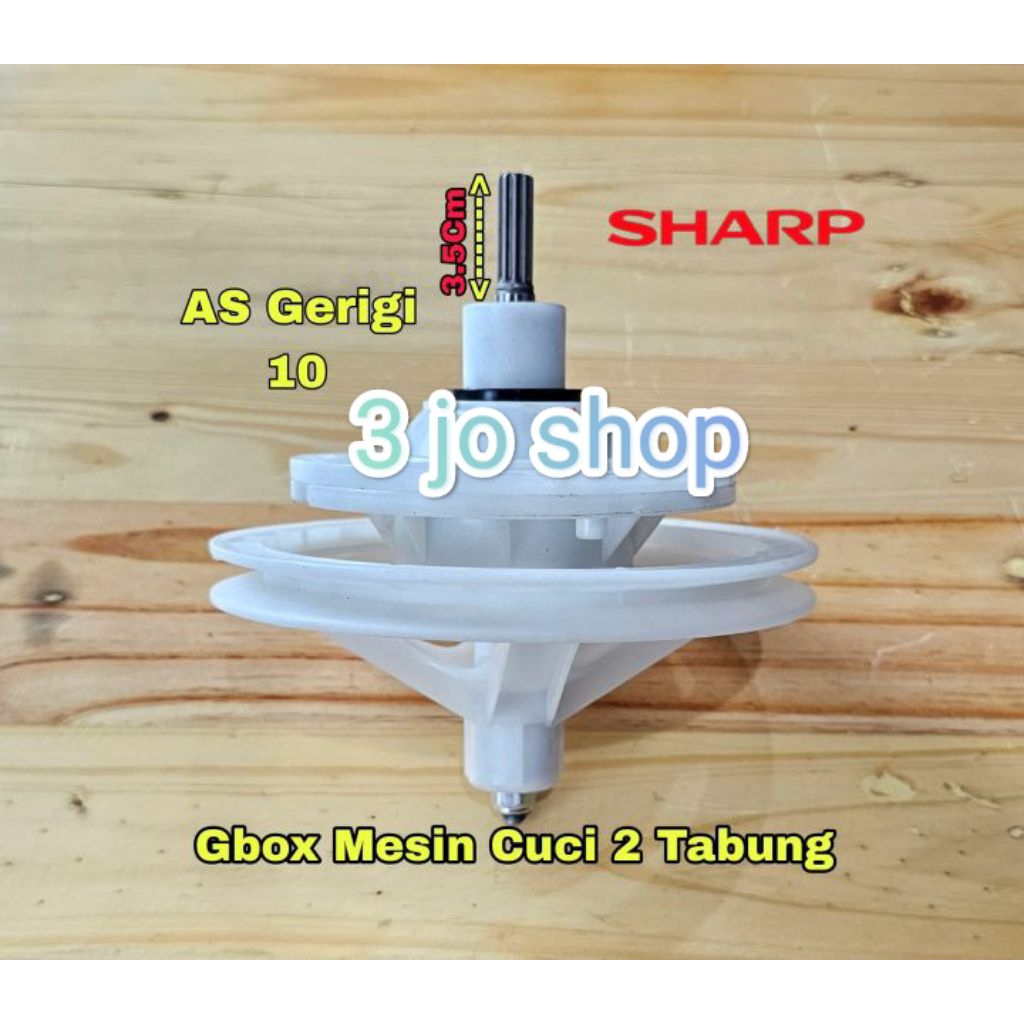 Gear Box Mesin Cuci Sharp 2 Tabung