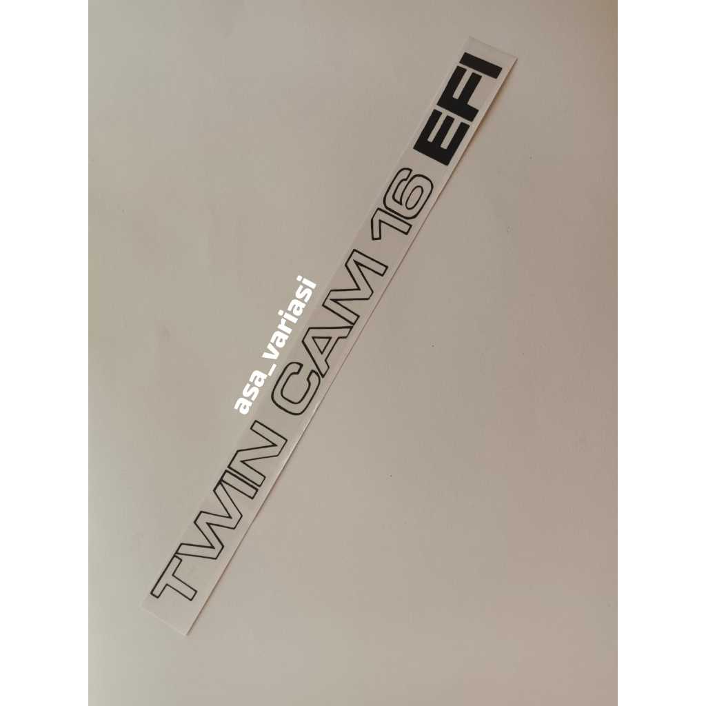 Sticker Stiker Twincam 16 EFI