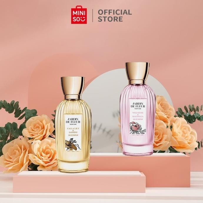 MINISO JARDIN DE FLEUR PARFUM LILY JASMINE//ROSE MAGNOLIA