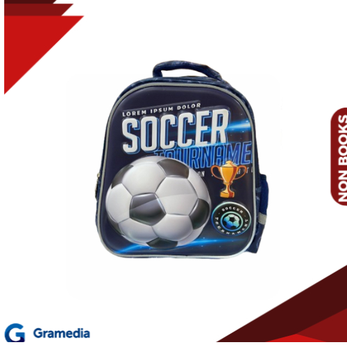 Gramedia Medan - EDISUMINTO Tas ransel TK soccer