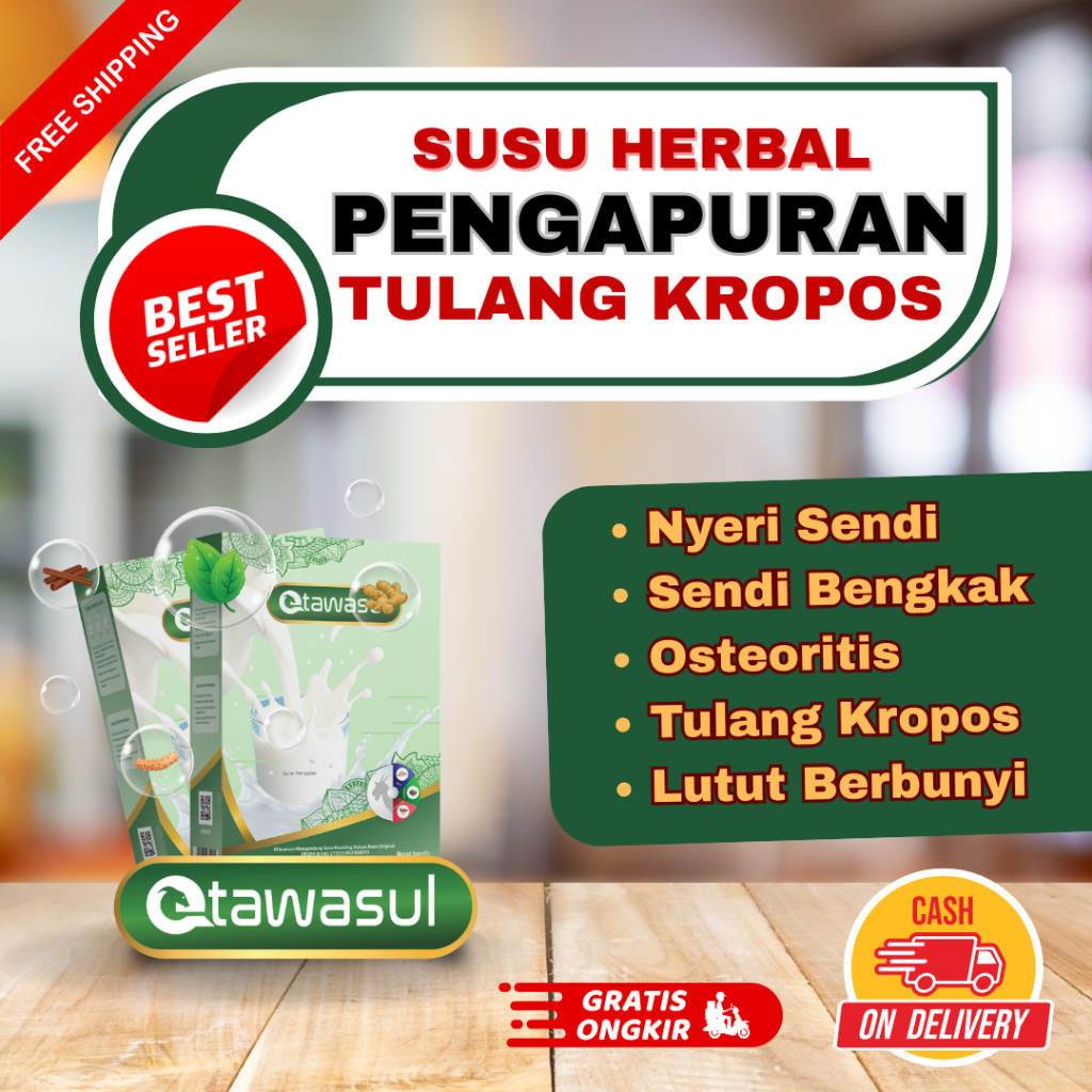 

SUSU ETAWASUL SOLUSI PENGAPURAN TULANG KROPOS NYERI SENDI TIDAK BISA JALAN 200 GRAM BPOM