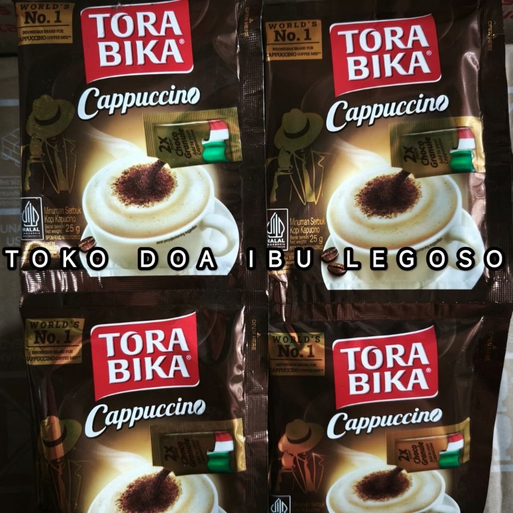 

Torabika cappucino isi 10 sachet