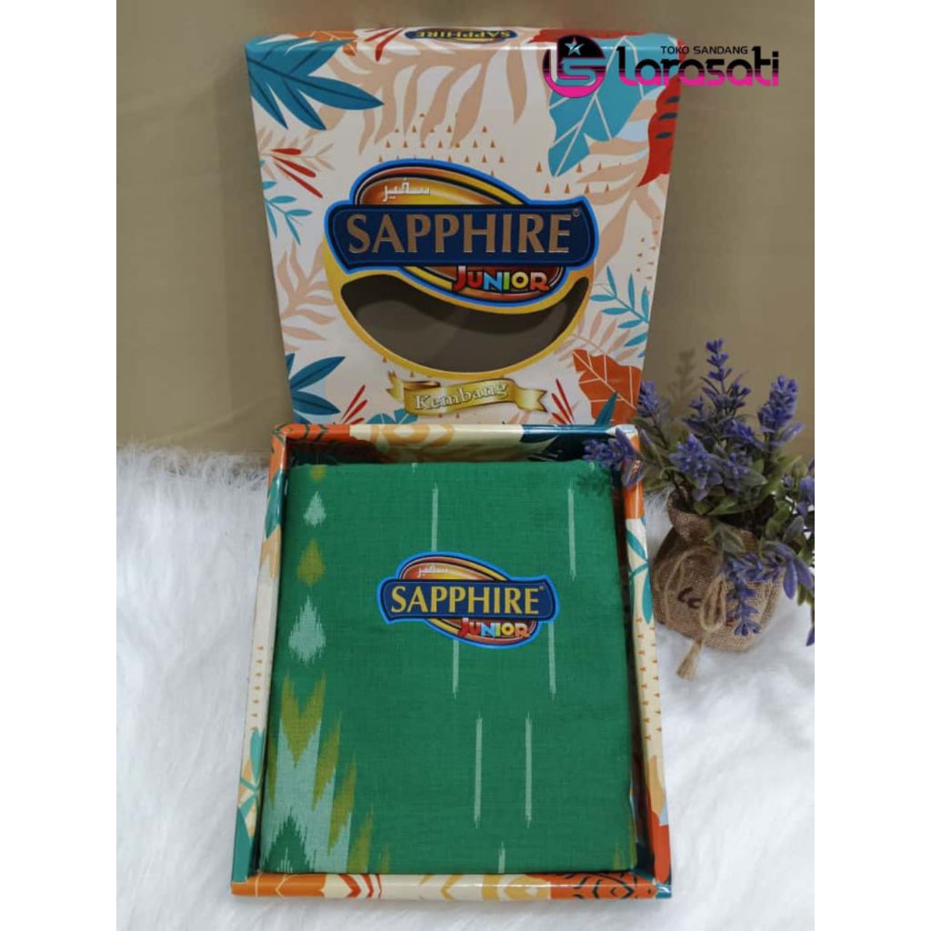 Sarung Sapphire Junior kembang