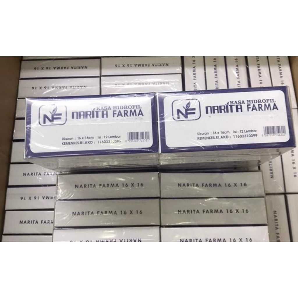 Kasa Narita / kasa hidrofil narita farma 16x16cm