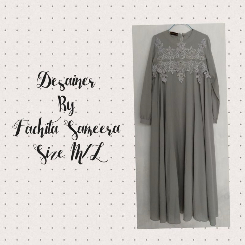 Preloved Gamis Fachita Sameera