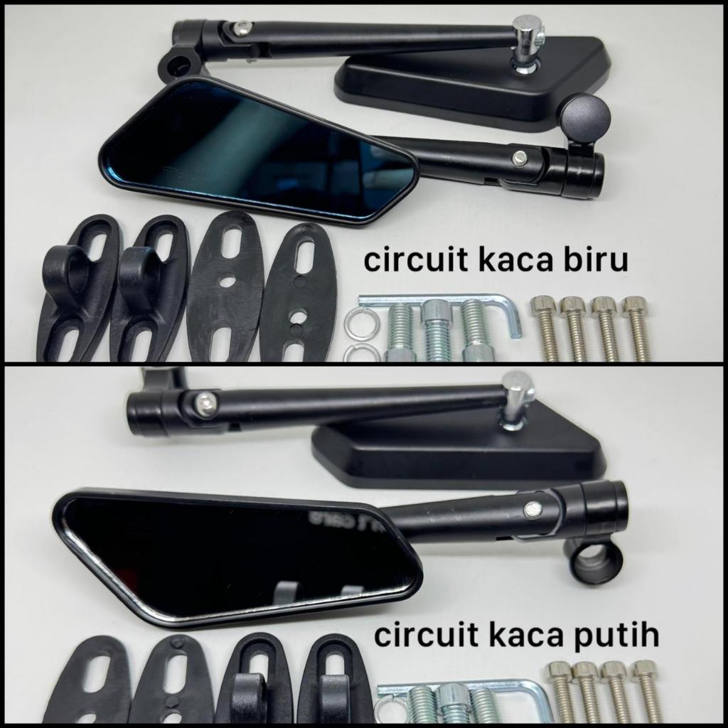 Spion Sepeda Motor Model Circuit Cnc Universal Sepasang