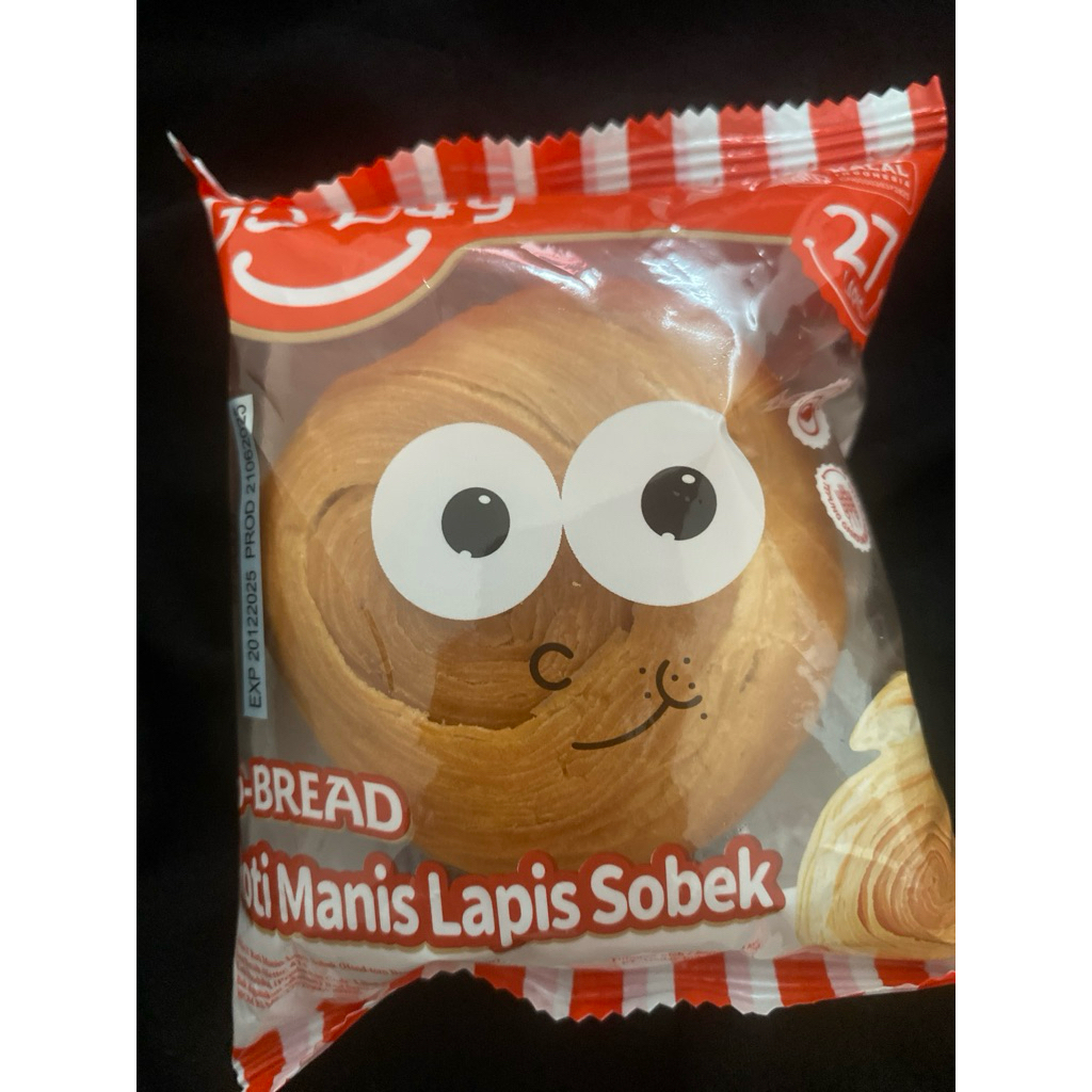

Go Day Bread Roti Manis Lapis Sobek Isi 10 pcs / Renceng