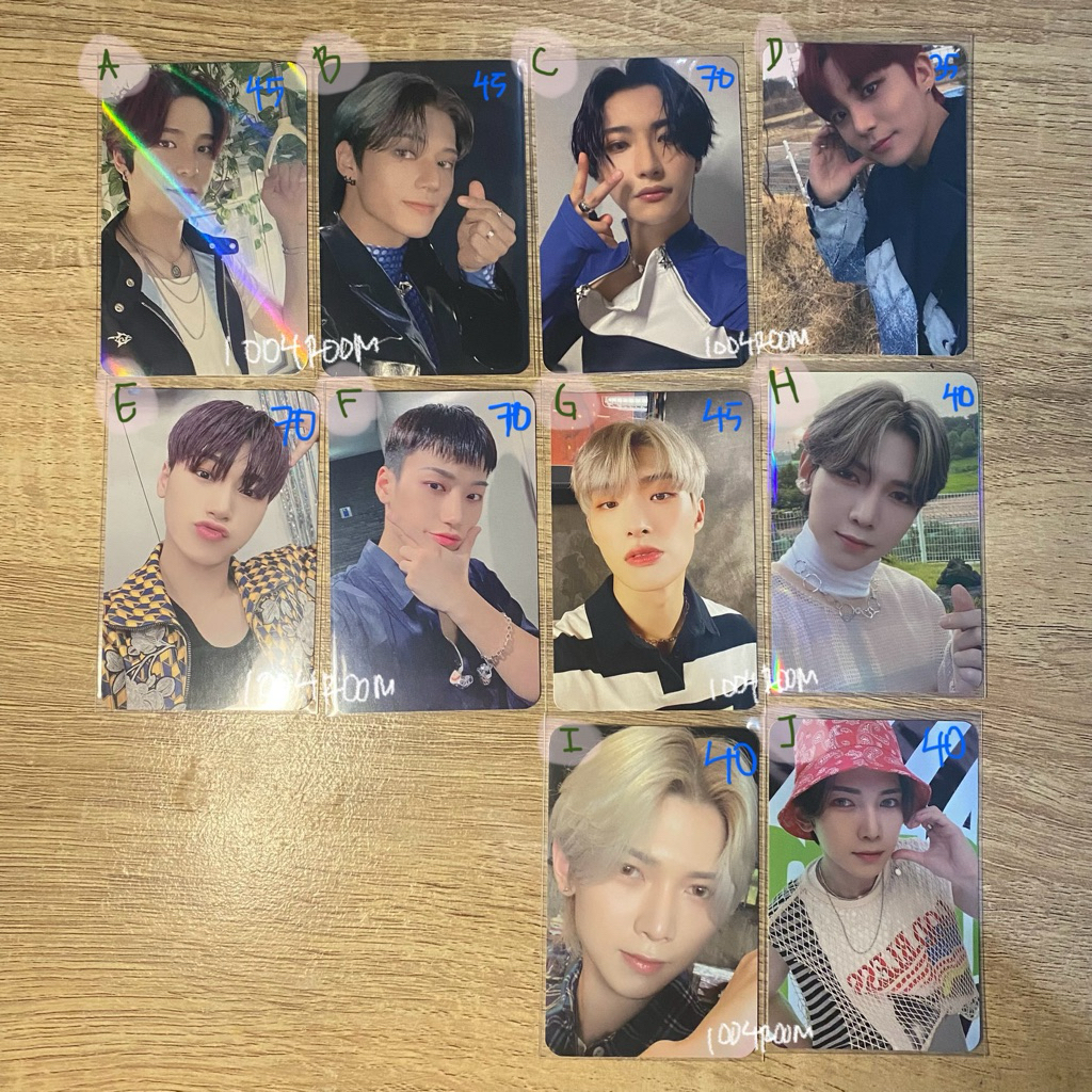 [update 21/09] ATEEZ Benefit Photocard