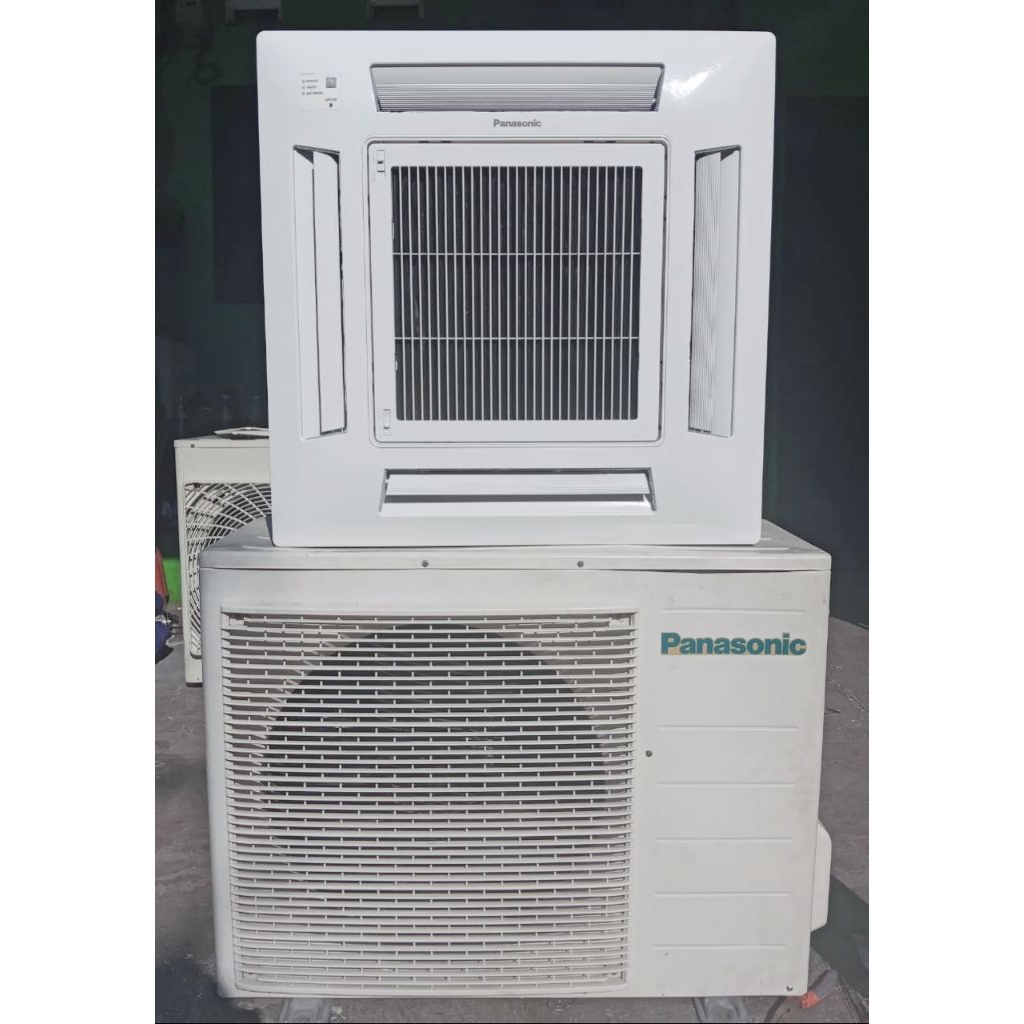 AC Cassette Panasonic 2,5  PK R 410  Second + pasang (free ongkir se-jabotabek)