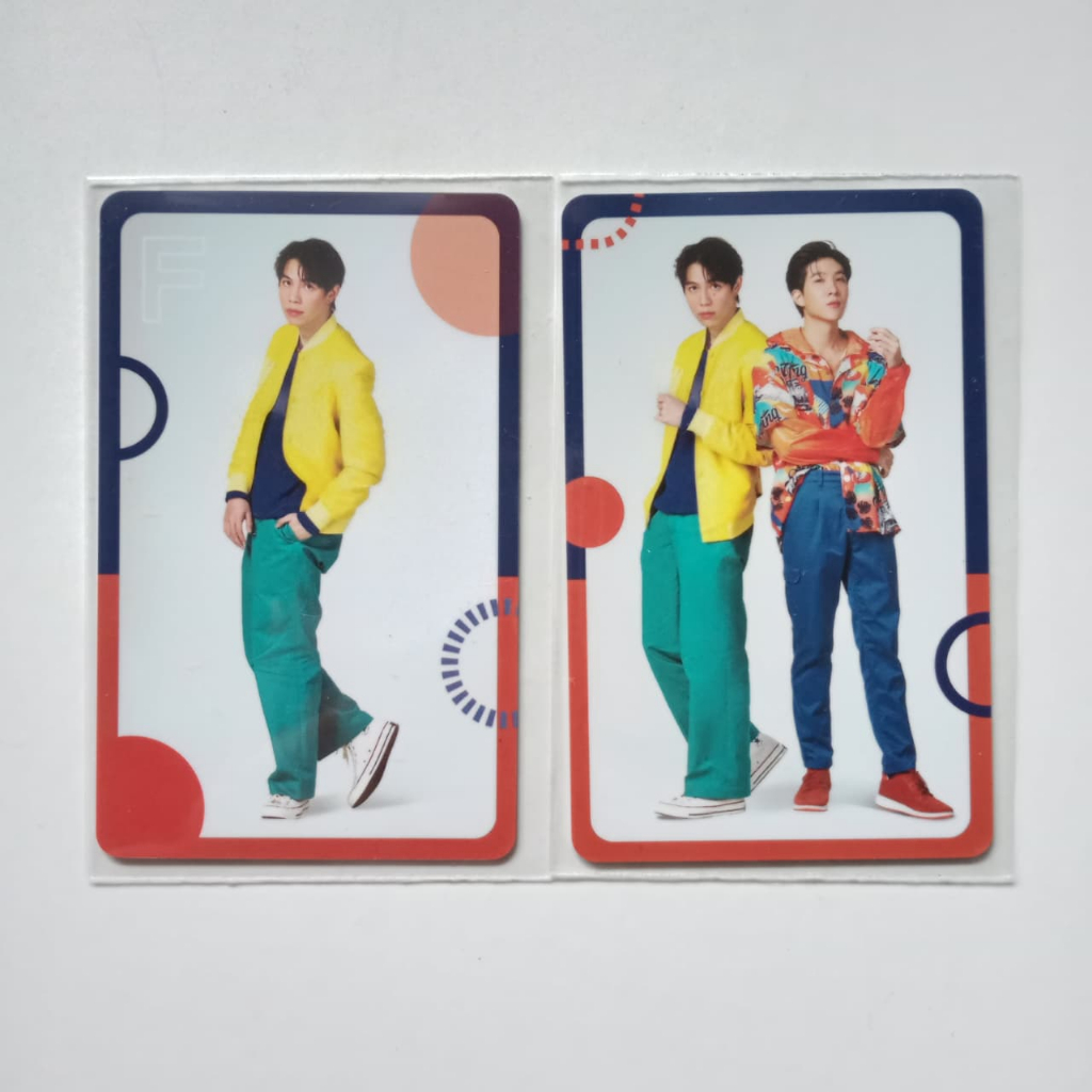 READY STOCK OFFICIAL GMMTV FIRSTKHAOTUNG PHOTOCARD SUPER COLOR