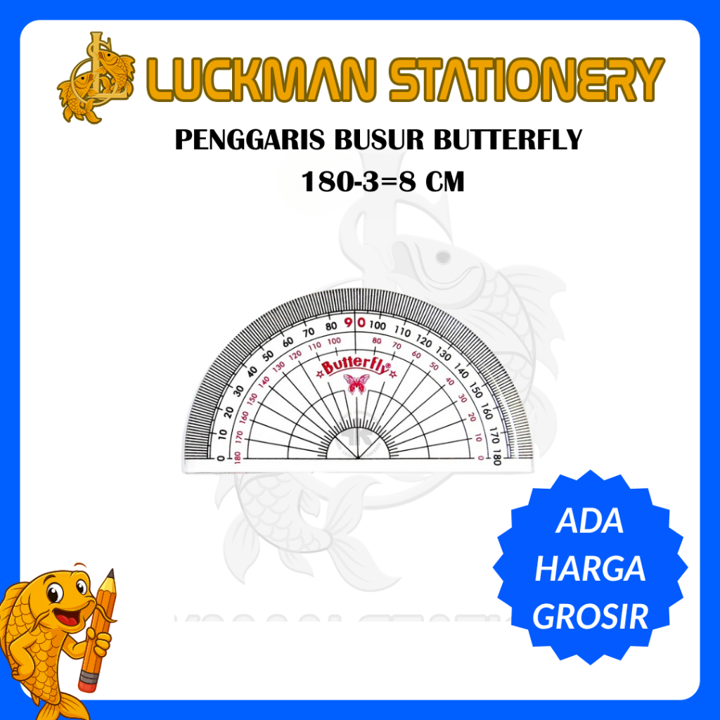

PENGGARIS BUSUR BUTTERFLY 180-3=8CM