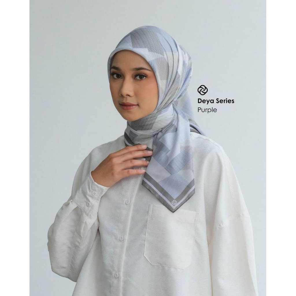 Hijab Deenay Deya Series | Hijab Segi Empat Deenay | Hijab Deenay Voal Ultrafine