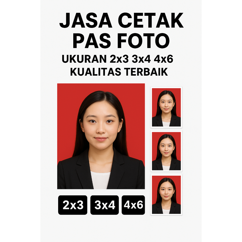 Jasa Cetak Foto Ukuran 2x3 3x4 4x6 – Kualitas Terbaik