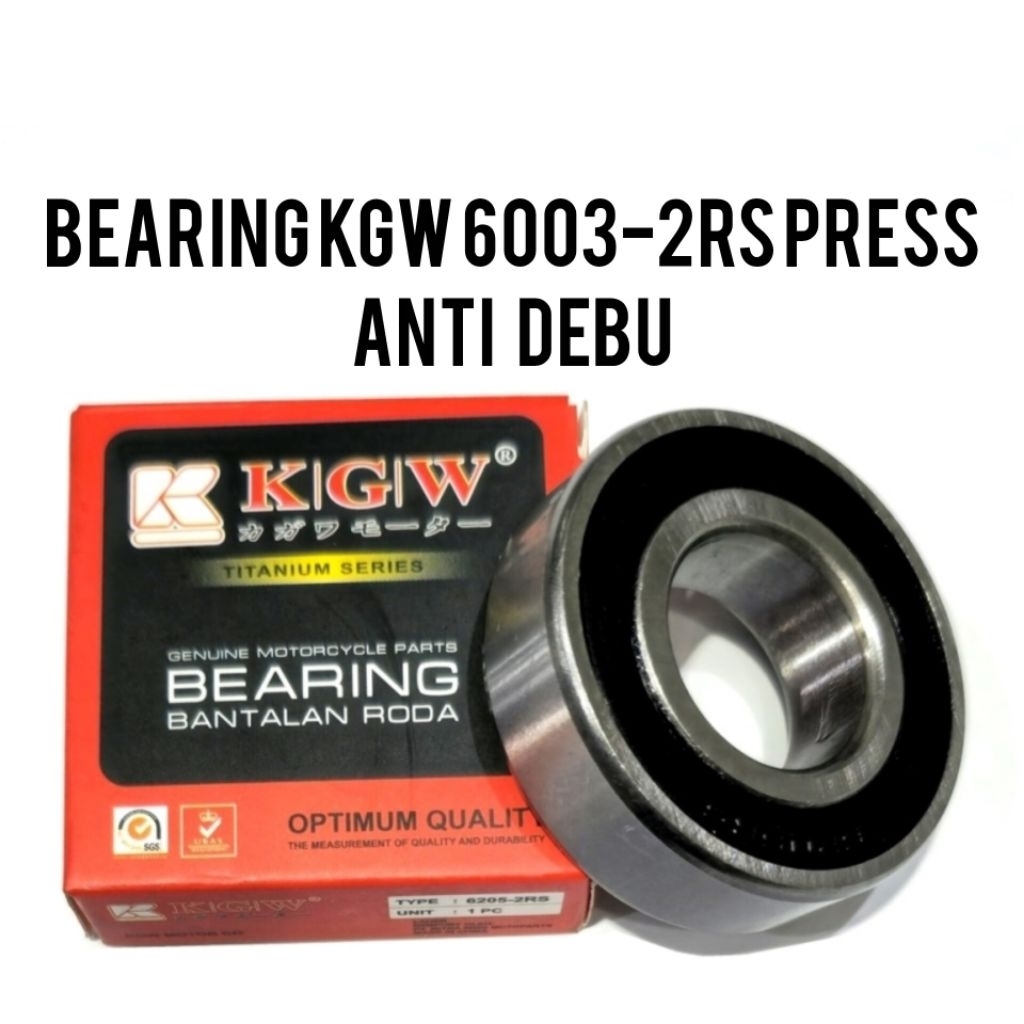 Bearing Laher  Bering Klaher Stut Kopling Cb150R Verza Crf 150 Megapro new 6003 2RS