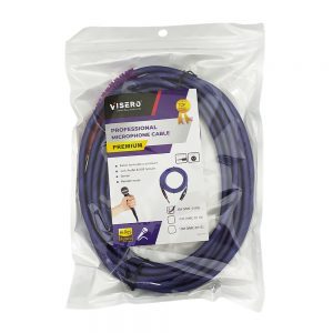 KABEL MICROPHONE HITAM 5 METER VMC - 0205 VISERO