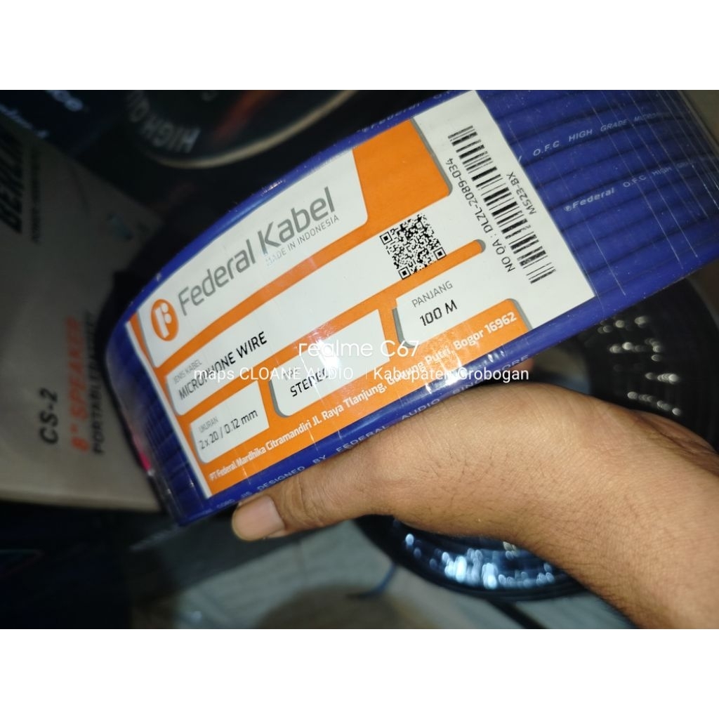 kabel mic federal 100m