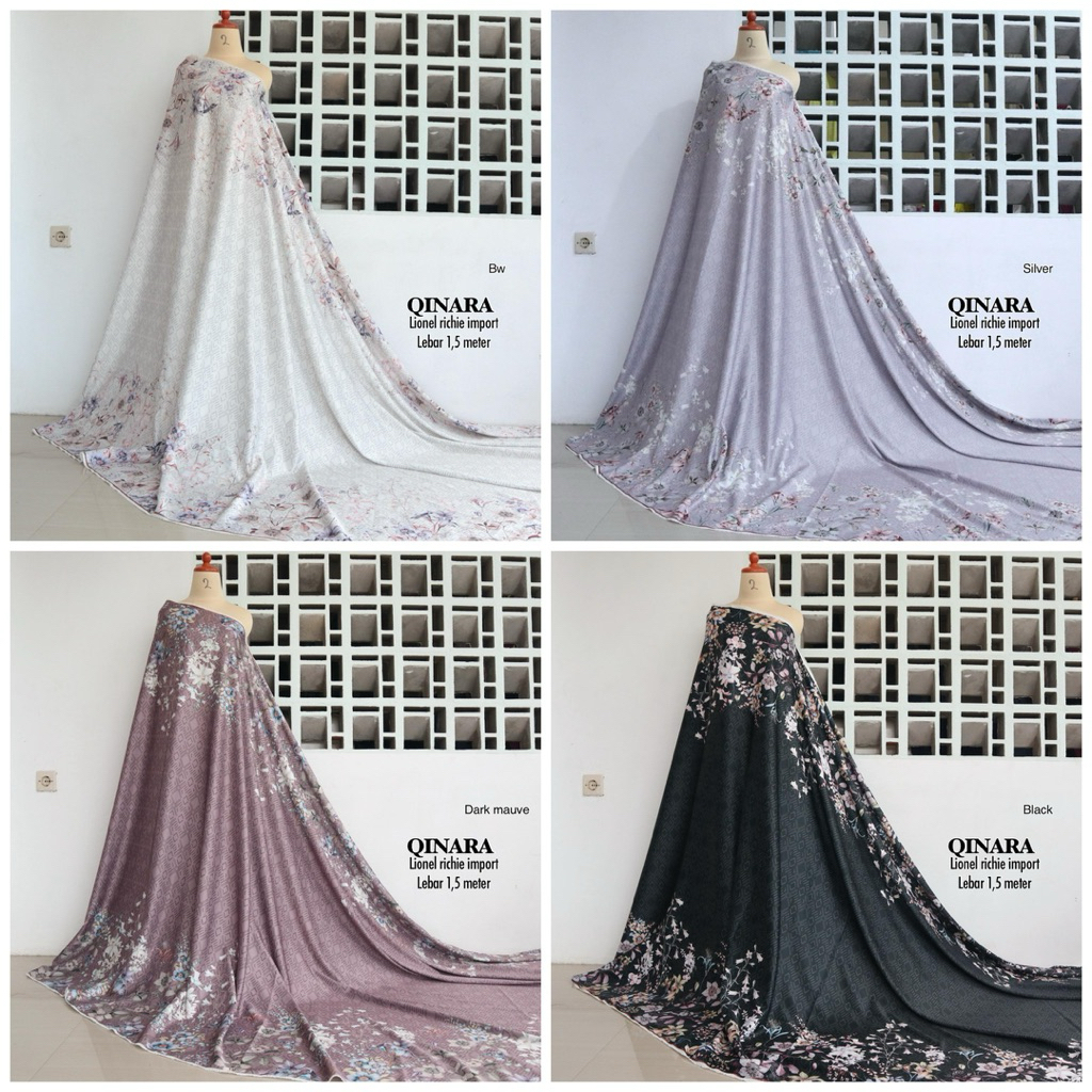 Lionel richie /motif kinara/kain meteran