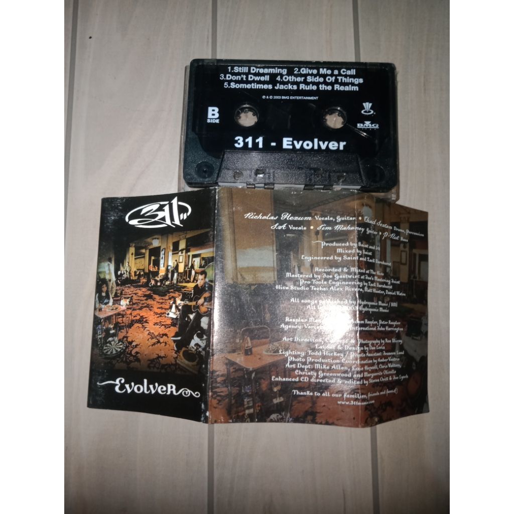 kaset pita 311 evolver