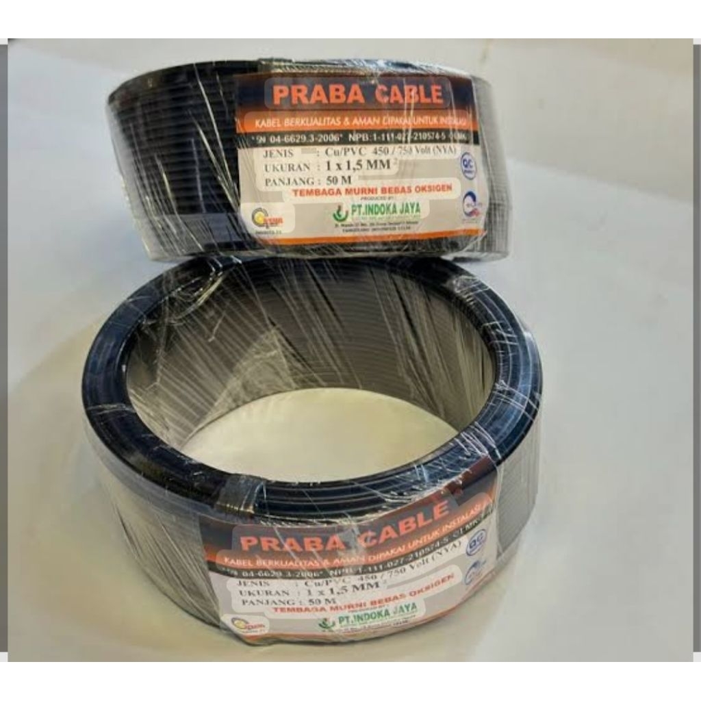 Kabel Praba NYA 1,5mm 50m