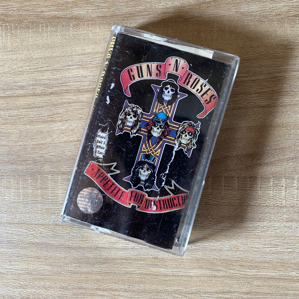 KASET PITA GUNS N ROSES - APPETITE FOT DESTRUCTION -